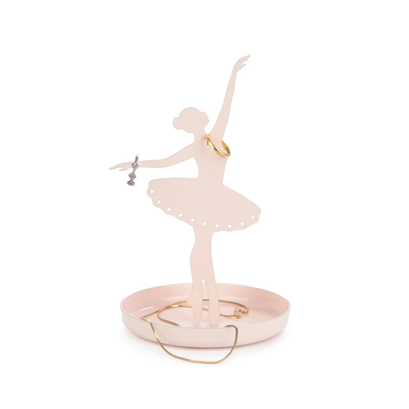 Balvi Ring holder,Ballerina,pink,metal