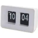 Balvi Table clock,Flip Clock,white,2xAA