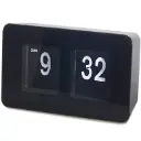 Balvi Table clock,Flip Clock,black,2xAA