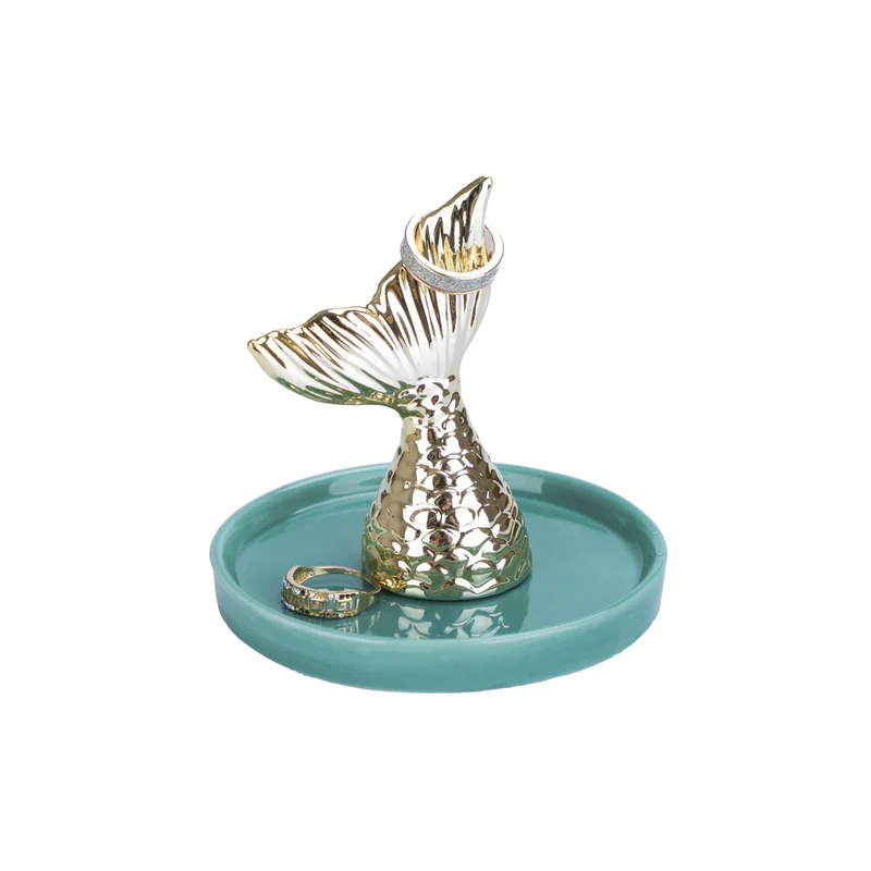 Balvi Ring holder,Nayade,golden,porcelain