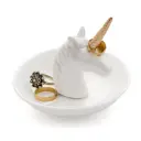 Balvi Ring holder,Unicorn,white,ceramic