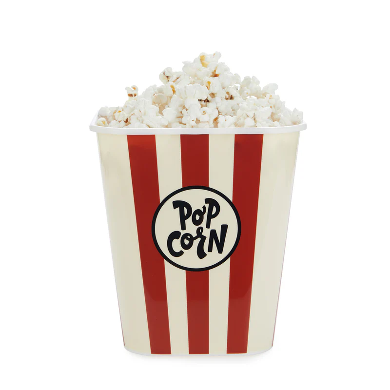 Balvi Popcorn bowl,Popcorn Retro,red