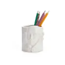 Balvi Pen holder,William Shakespeare,white,ceramic