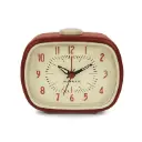 Kikkerland RETRO ALARM CLOCK RED