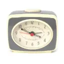 Kikkerland SMALL CLASSIC ALARM CLOCK GREY