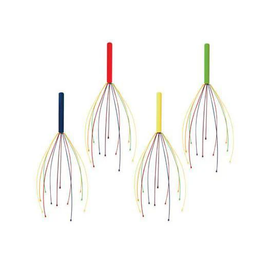 Kikkerland HEAD MASSAGER COLORS