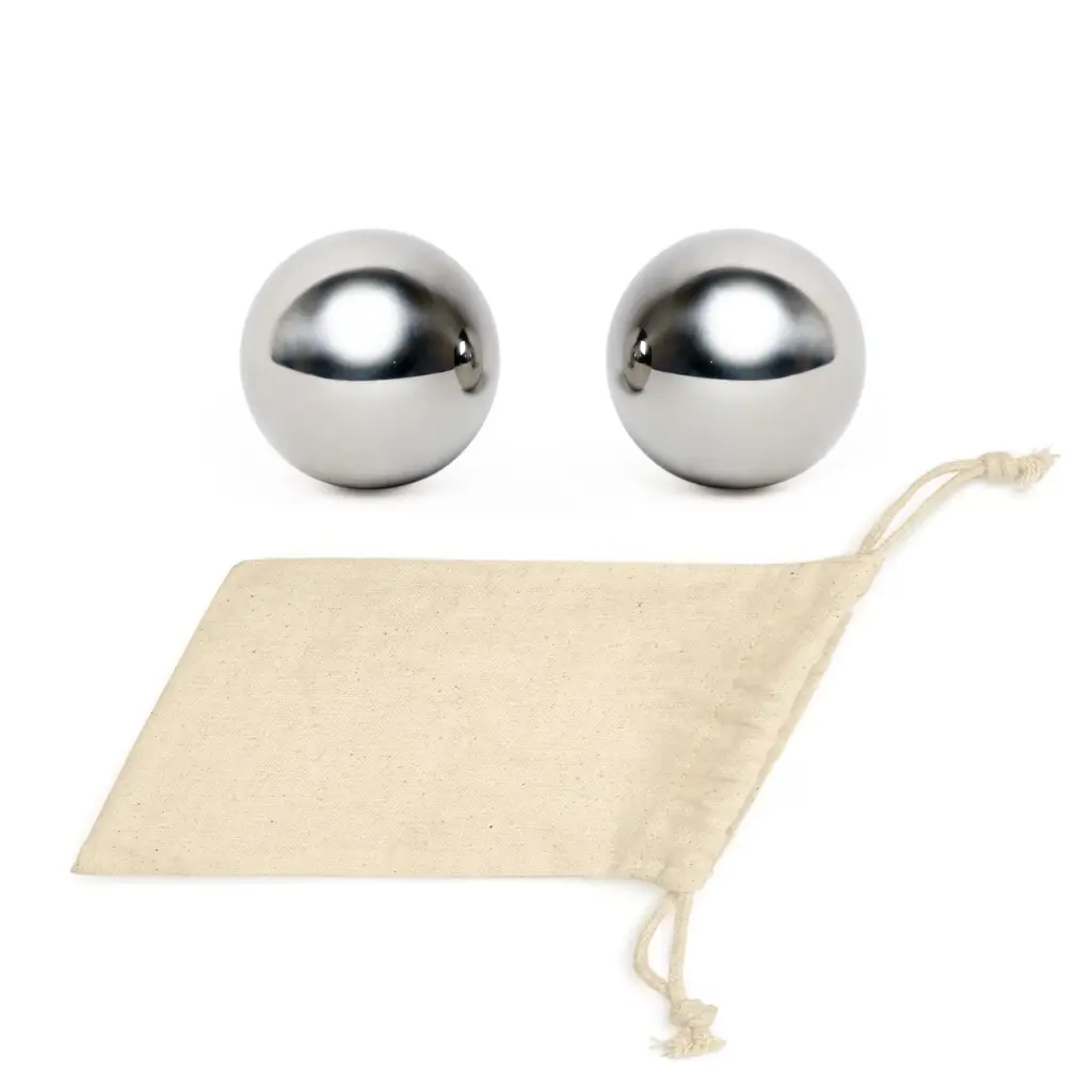 Kikkerland STAINLESS STEEL BALLS S/2 - code Y923