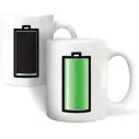 Kikkerland MORPH MUG BATTERY - code B651
