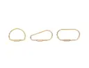 Kikkerland BRASS KEY RING ASST