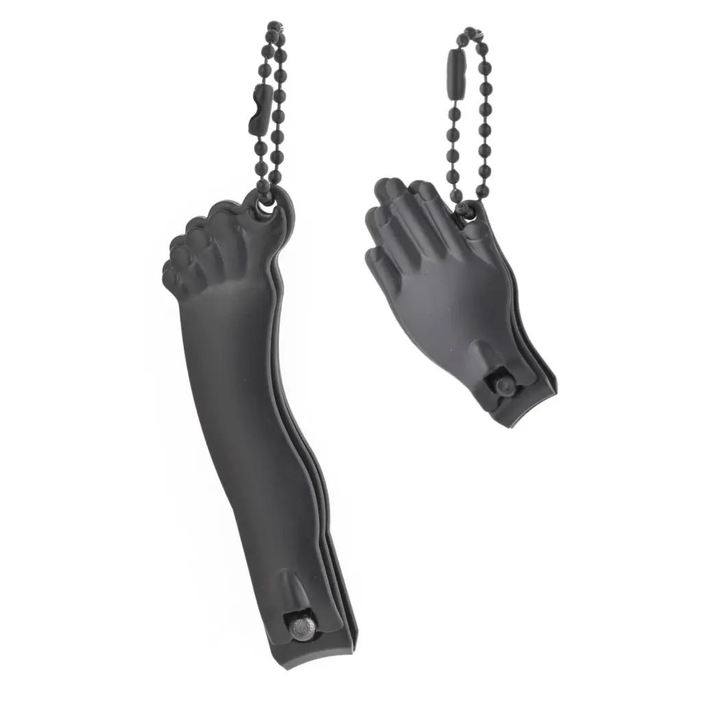 Kikkerland HAND AND FOOT NAIL CLIPPER BLACK