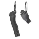 Kikkerland HAND AND FOOT NAIL CLIPPER BLACK