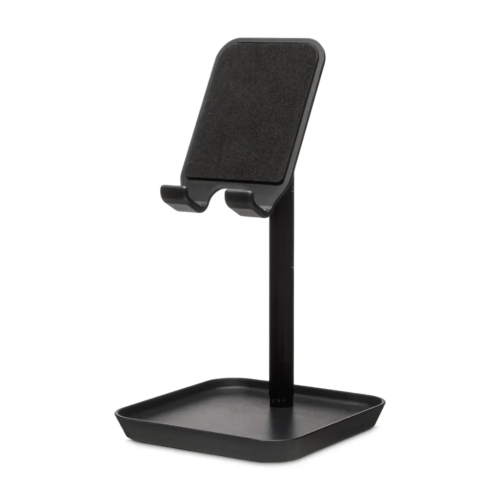 ADJUSTABLE PHONE STAND BLACK