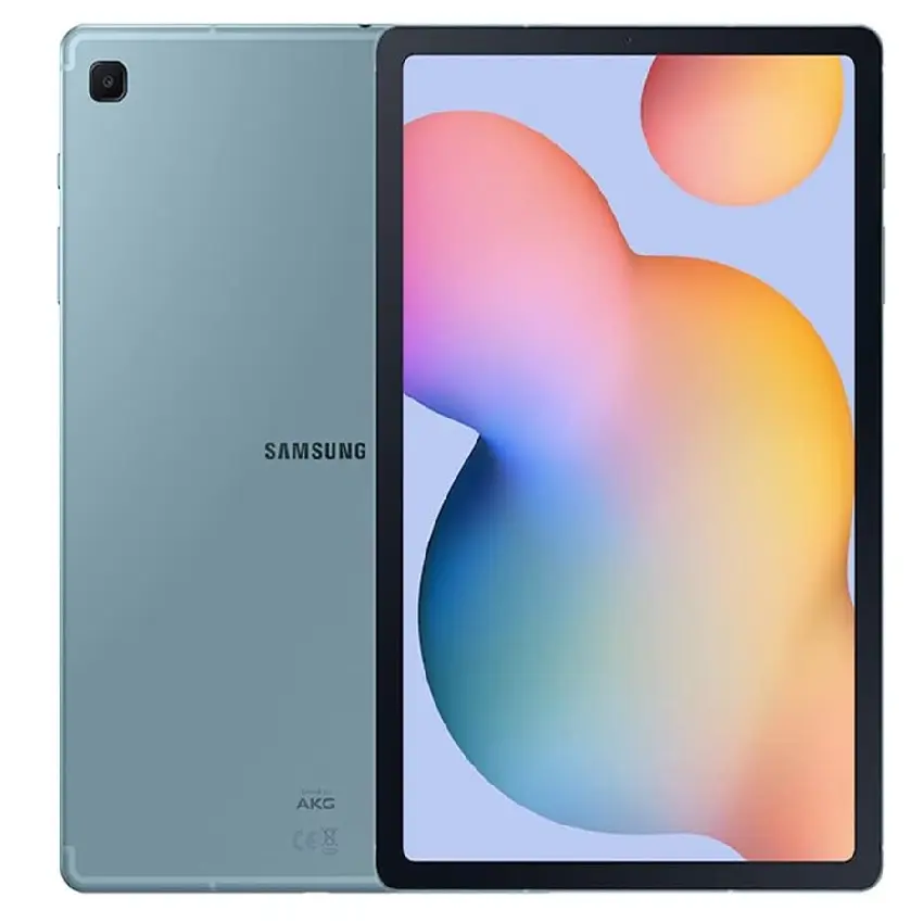 جهاز سامسونج جالاكسي تاب S6 لايت، 4 جيجابايت/64 جيجابايت، شريحة SIM – باللون الأزرق