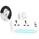LDNIO SC2311 Power Strip 2 Sockets Combo With 3 Ports USB PD & QC3.0 20W – White