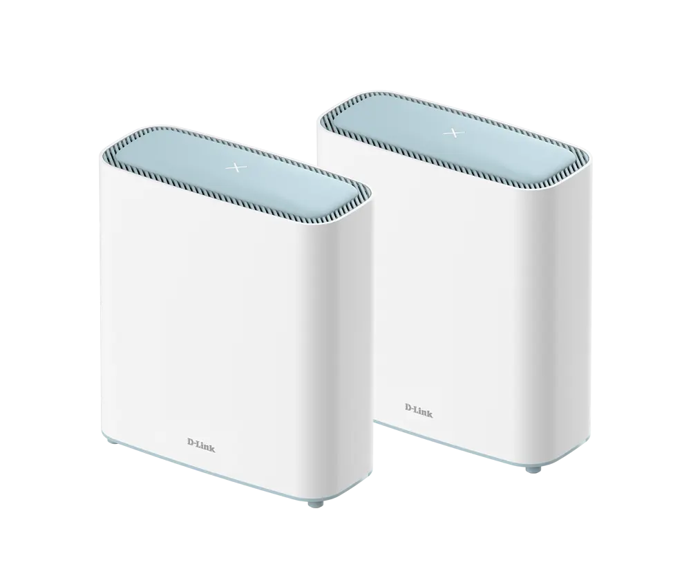 نظام واي فاي شبكي للمنزل بالكامل D-Link M32 Eagle PRO AI AX3200 بتقنية Wi-Fi 6 (عبوتان)، ثنائي النطاق