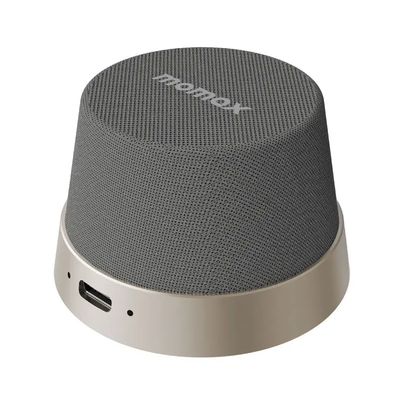 Momax 1-Vibe Go Magnetic Wireless Speaker - Titanium