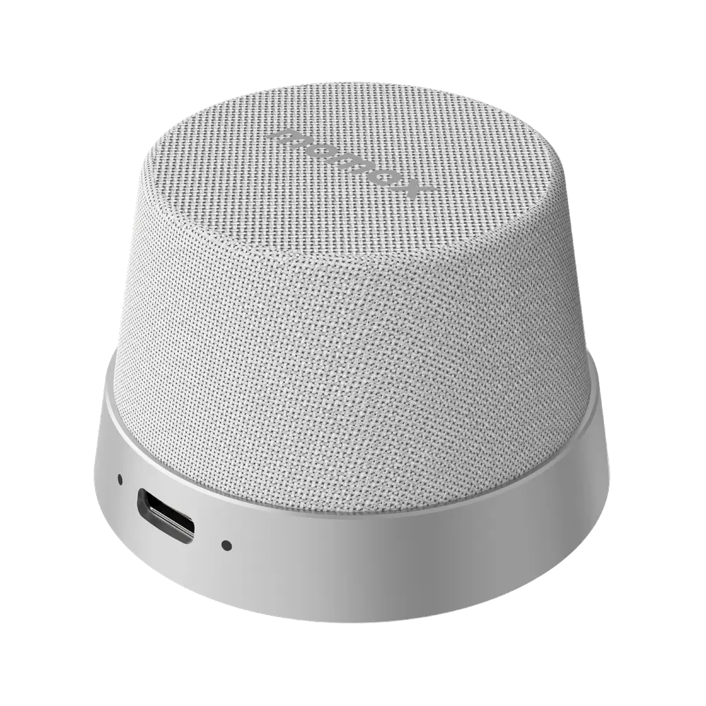 Momax 1-Vibe Go Magnetic Wireless Speaker - Silver