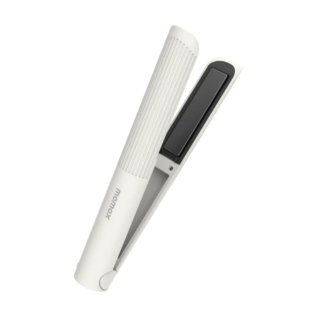 Momax Care Styler Cordless Mini Hair Straightener - White