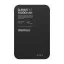 Momax Q.Mag X1 10000mAh Magnetic Wireless Battery Pack - Black