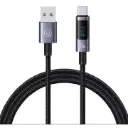 USAMS US-SJ673 6A Type-C Digital Display Fast Charging Cable 1.2m (Tarnish)