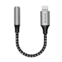 محوّل صوت Proove SoundMesh من Lightning إلى 3.5 ملم – رمادي
