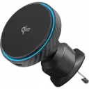 حامل شحن لاسلكي للسيارة Proove Graphite Circle Qi2 بقدرة 15 واط – أسود