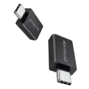 محوّل تمديد Proove من USB إلى Type-C بتقنية OTG – أسود