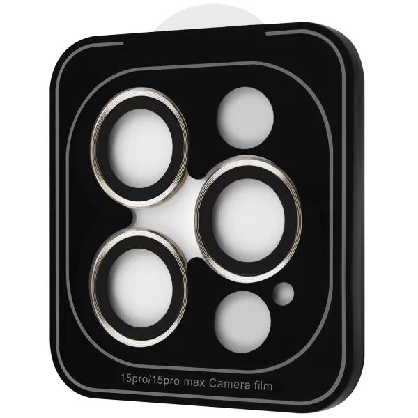 Proove Achilles Camera Lens Protector for iPhone 15 Pro/Max (Natural Titanium)