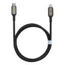 كابل Proove Dense Metal من Type-C إلى Lightning بقدرة 27 واط وطول 1 متر – أسود