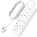 Belkin Surge Protector 18W with USB-A and USB-C Ports, 2M