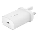 Belkin BoostCharge USB-C PD 3.0 PPS Wall Charger 25W, White