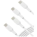 Belkin BoostCharge USB-C to USB-C Cable, 1M, White (2-Pack)