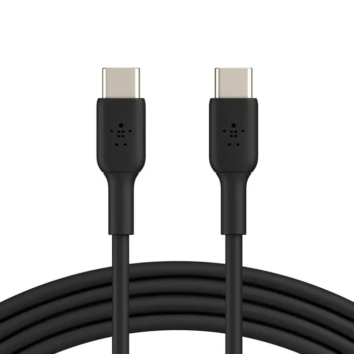 كيبل بيلكن BoostCharge من USB-C إلى USB-C بطول 1 متر — اللون الأسود