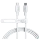 كيبل أنكير 544 صديق للبيئة USB-C إلى USB-C بطول 1.8 متر — اللون الأبيض