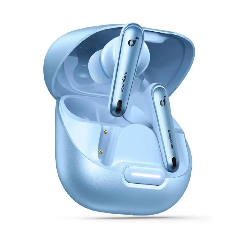 Anker Soundcore Liberty 4 NC True Wireless Earbuds, Light Blue