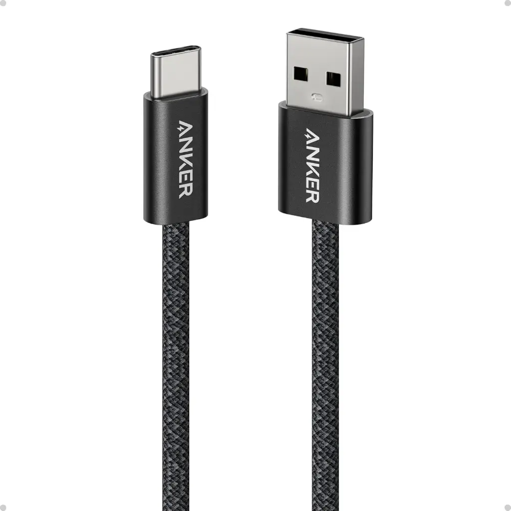 كيبل أنكير زولو USB-A إلى USB-C — اللون الأسود