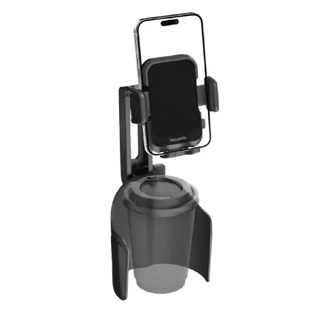 Denx 2 in 1 Car Cup Holder With Phone Holder DX1288