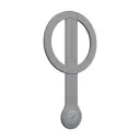 Phone Planet Ph07 Snap-On Magnetic Ring - Gray