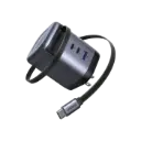 UGREEN 100W GaN Fast Charger with Retractable USB-C Cable
