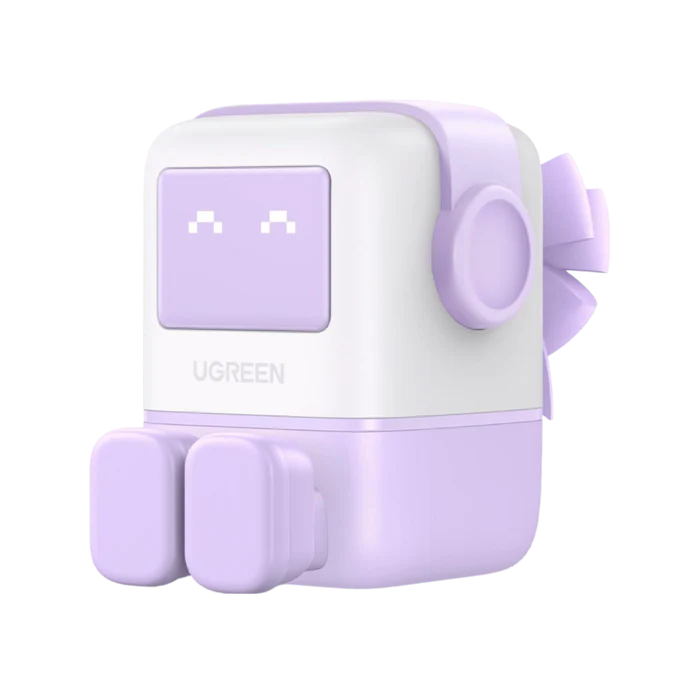 UGREEN Nexode Robot GaN 65W 3-Port Fast Charger - Pink