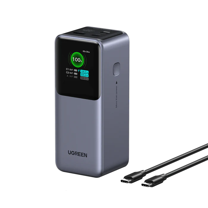 UGREEN Nexode 130W 20000mAh 3-Port Fast Charging Power Bank