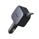 UGREEN 60W Fast Car Charger with Retractable Cable