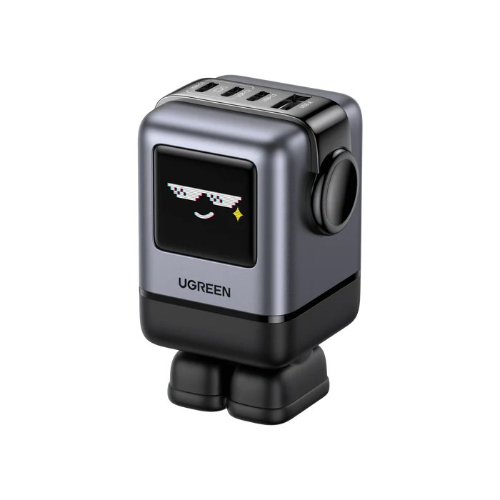 UGREEN Nexode Robot GaN 100W 4-Port Fast Charger - Black