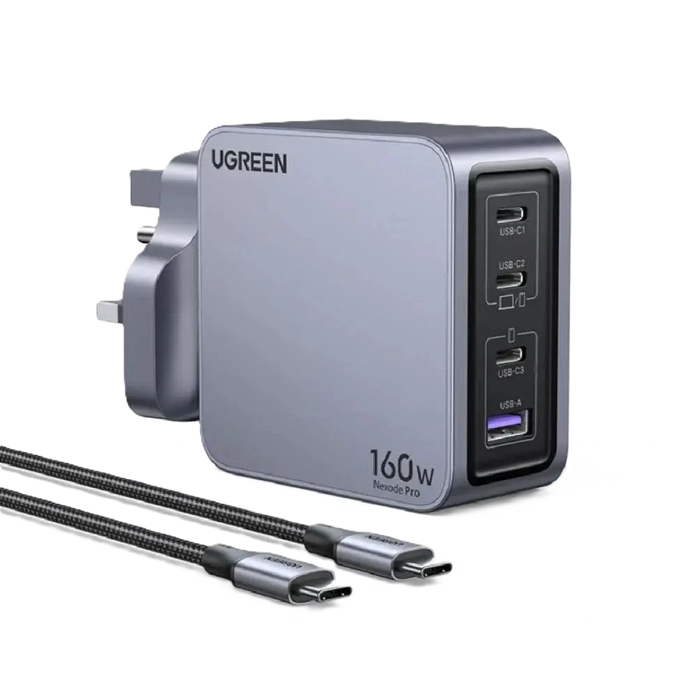 UGREEN Nexode Pro 160W 4-Port GaN Fast Charger Set