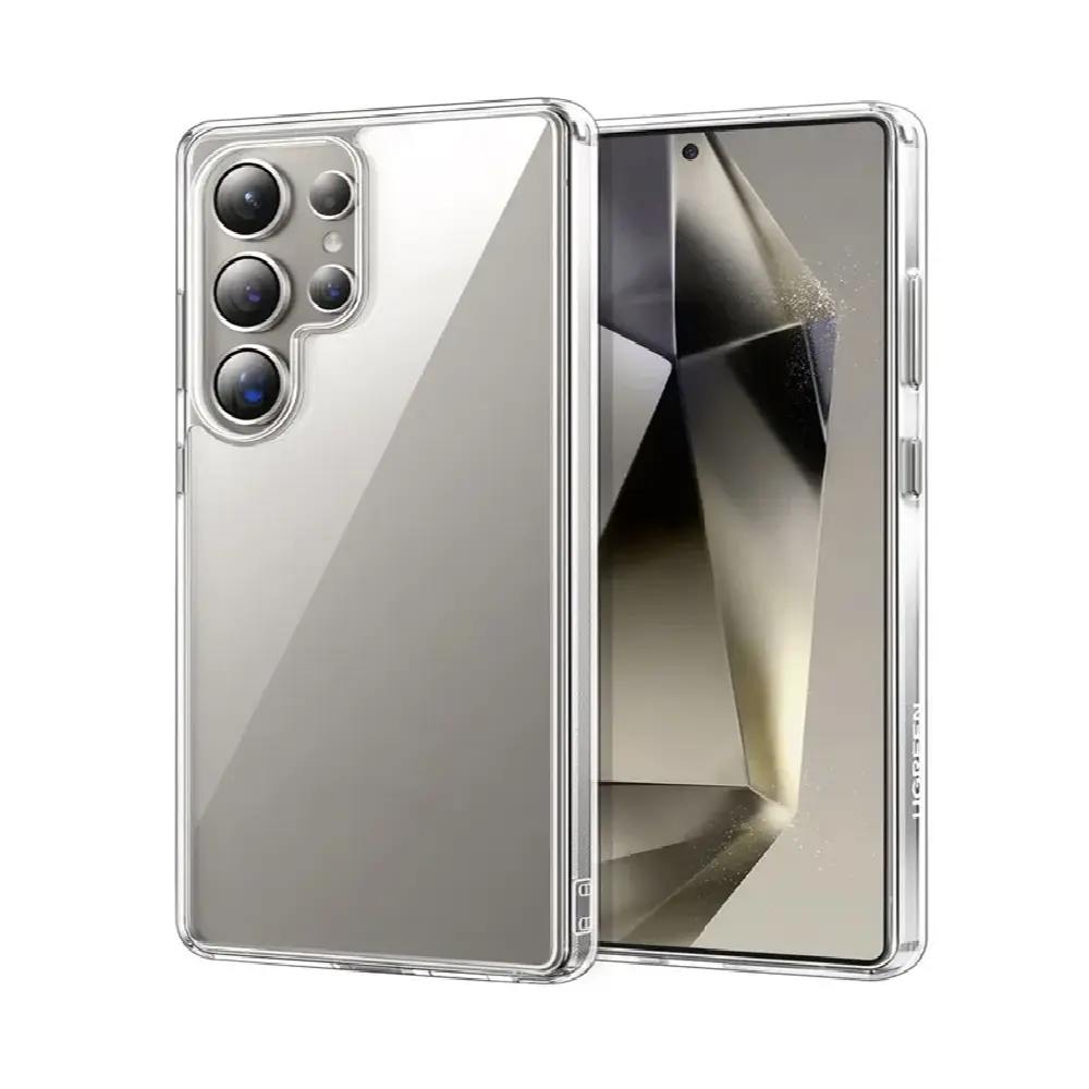 غطاء حماية يوغرين شفاف وأنيق لهاتف سامسونج Galaxy S25 Ultra