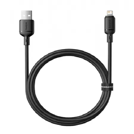 Baseus Silky Cable USB to iP 2.4A 2m Black