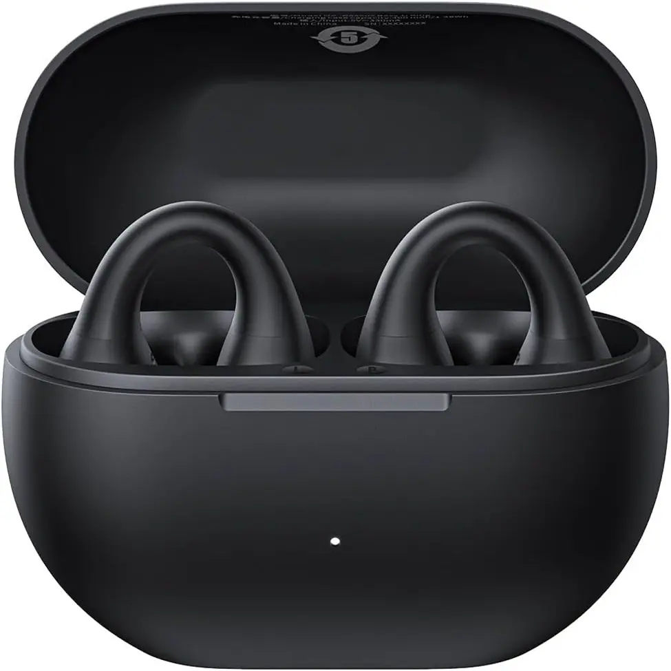 Baseus Bass 15 Clip Open-Ear Earphones Black (With Cable C 0.3m Black)