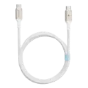 كيبل بروفي Dense Metal من Type-C إلى Lightning بقدرة 27 واط وطول 1 متر — اللون الأبيض