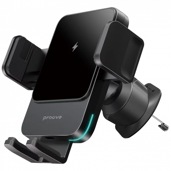 Proove Wireless Charging Car Holder Sonic 15W metal gray
