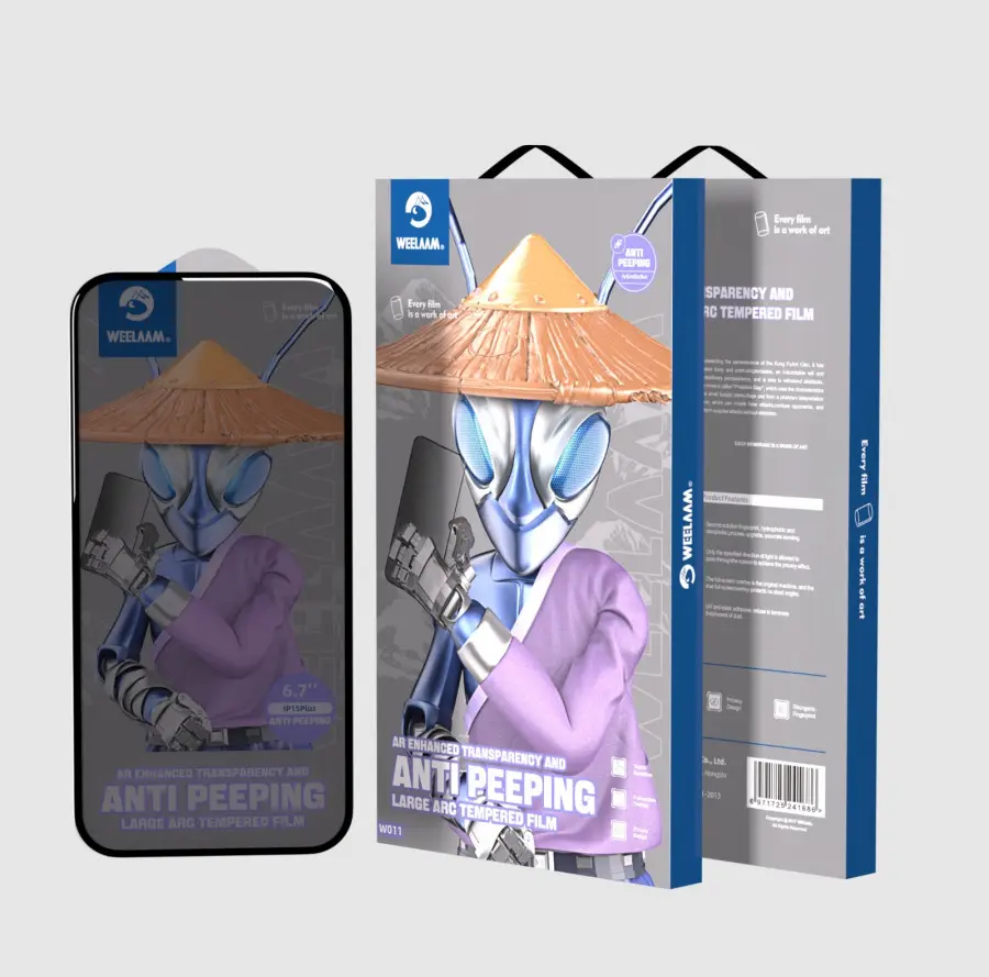 WEELAAM Screen protector W011 iPhone 16 Pro Max Fingerprint free